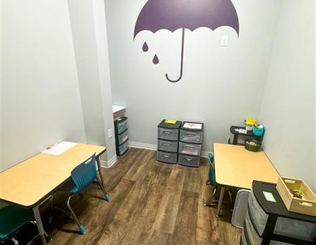 ABA therapy individual session room
