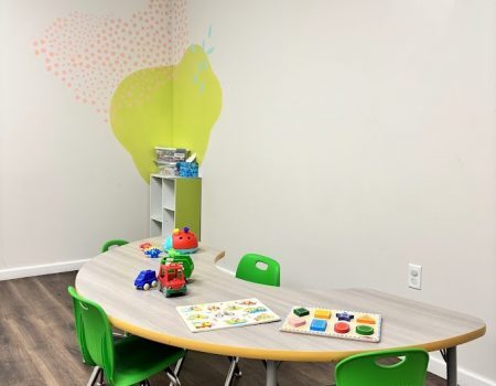 Treatment Room in Autism Therapy Clinic Pittston, PA