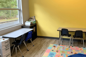 Our autism clinics are bright and colorful